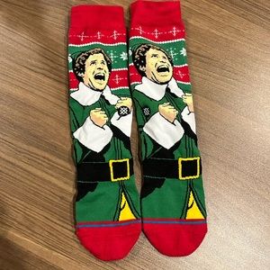 Buddy the elf socks